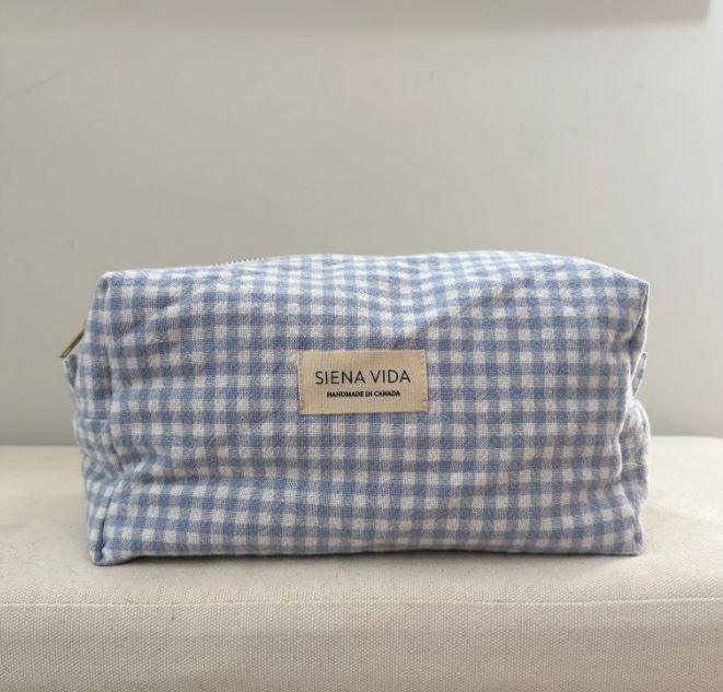 Quilted Cosmetic Pouches