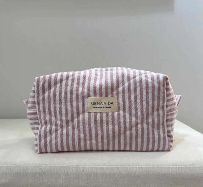 Quilted Cosmetic Pouches