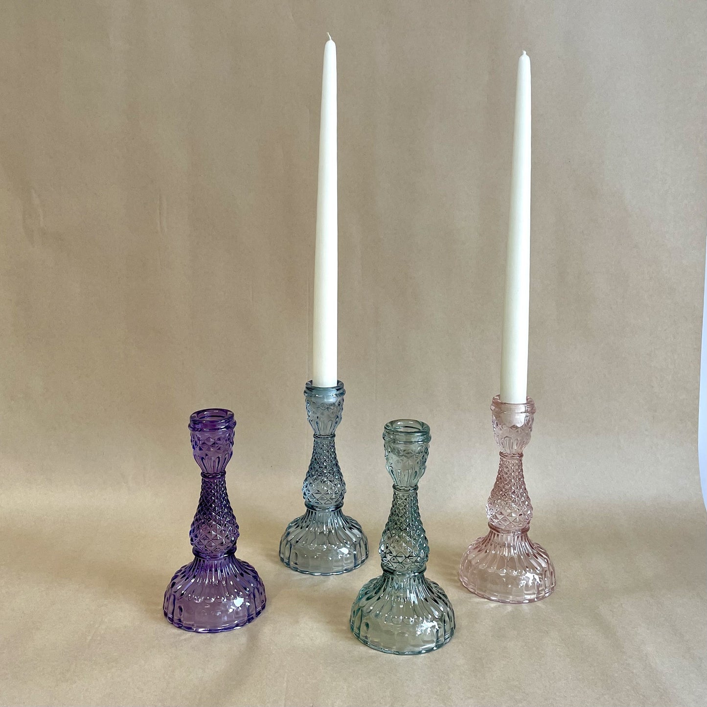 Bella Glass Taper Holder - Medium