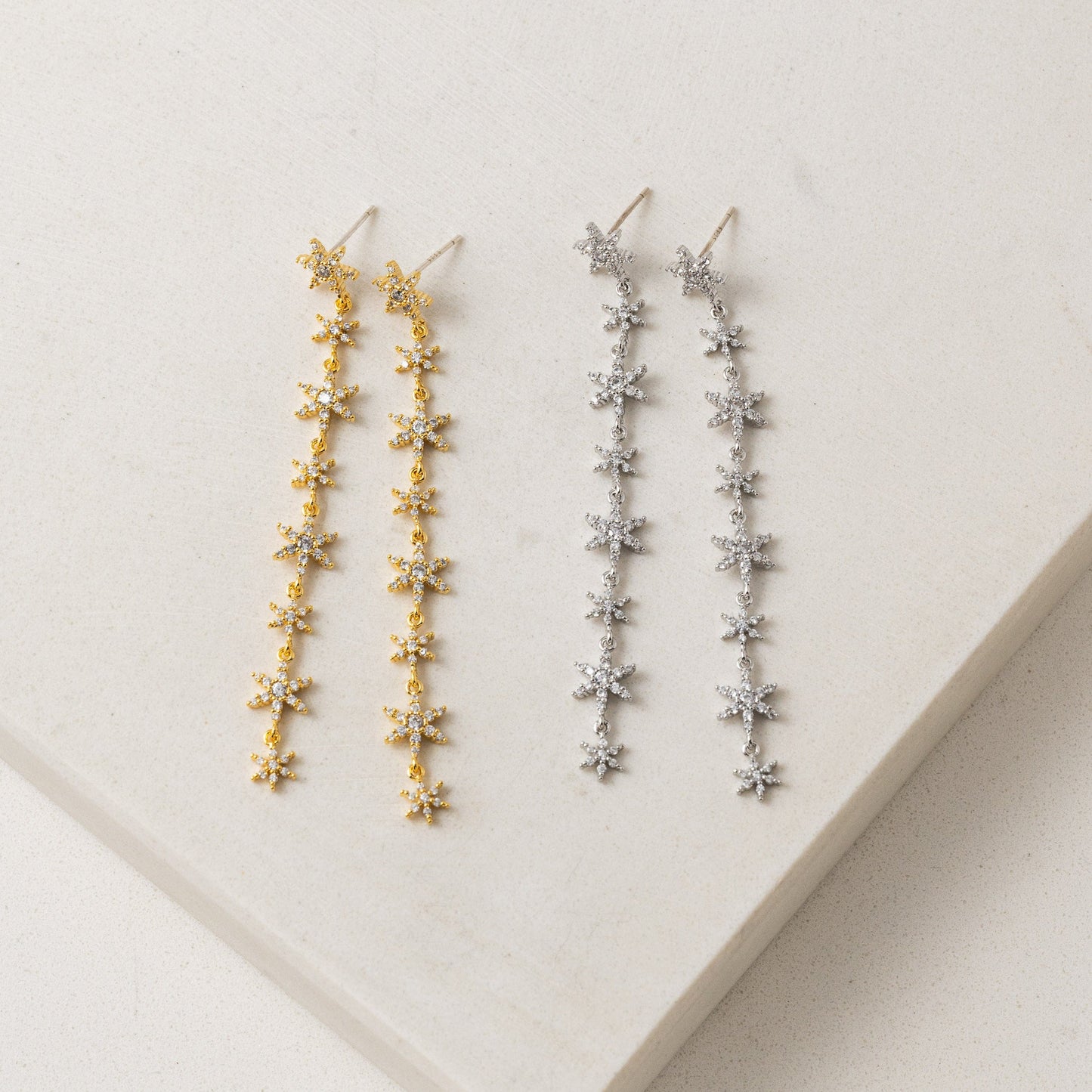 Lover's Tempo Solaris Star Drop Earrings