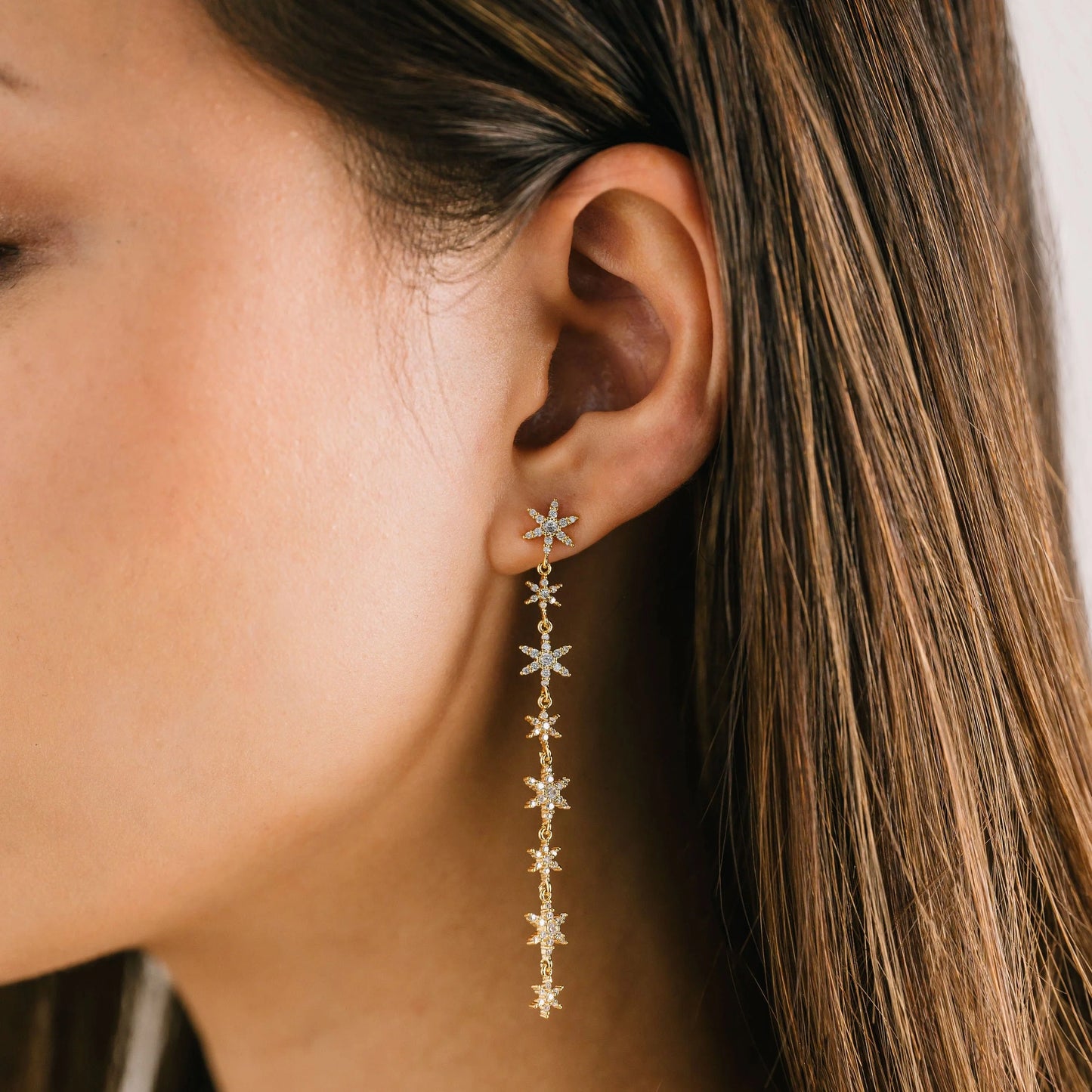 Lover's Tempo Solaris Star Drop Earrings