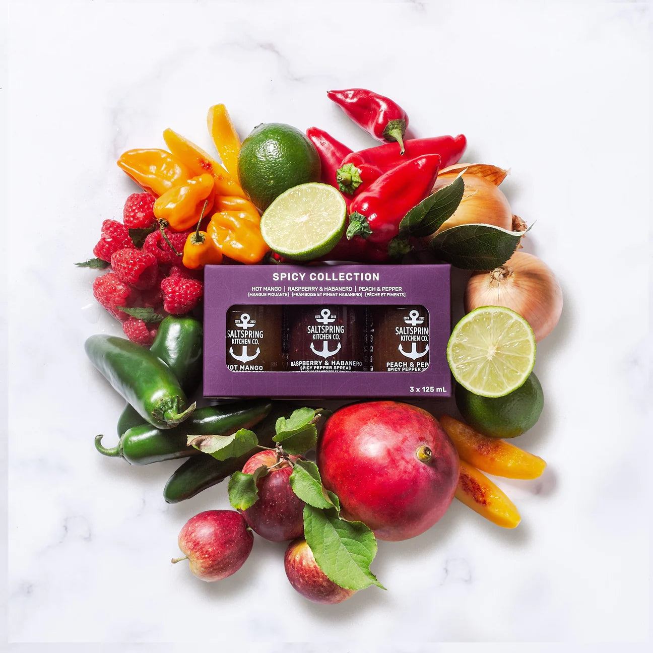 Salt Spring Kitchen Co. Spicy Spread Trio