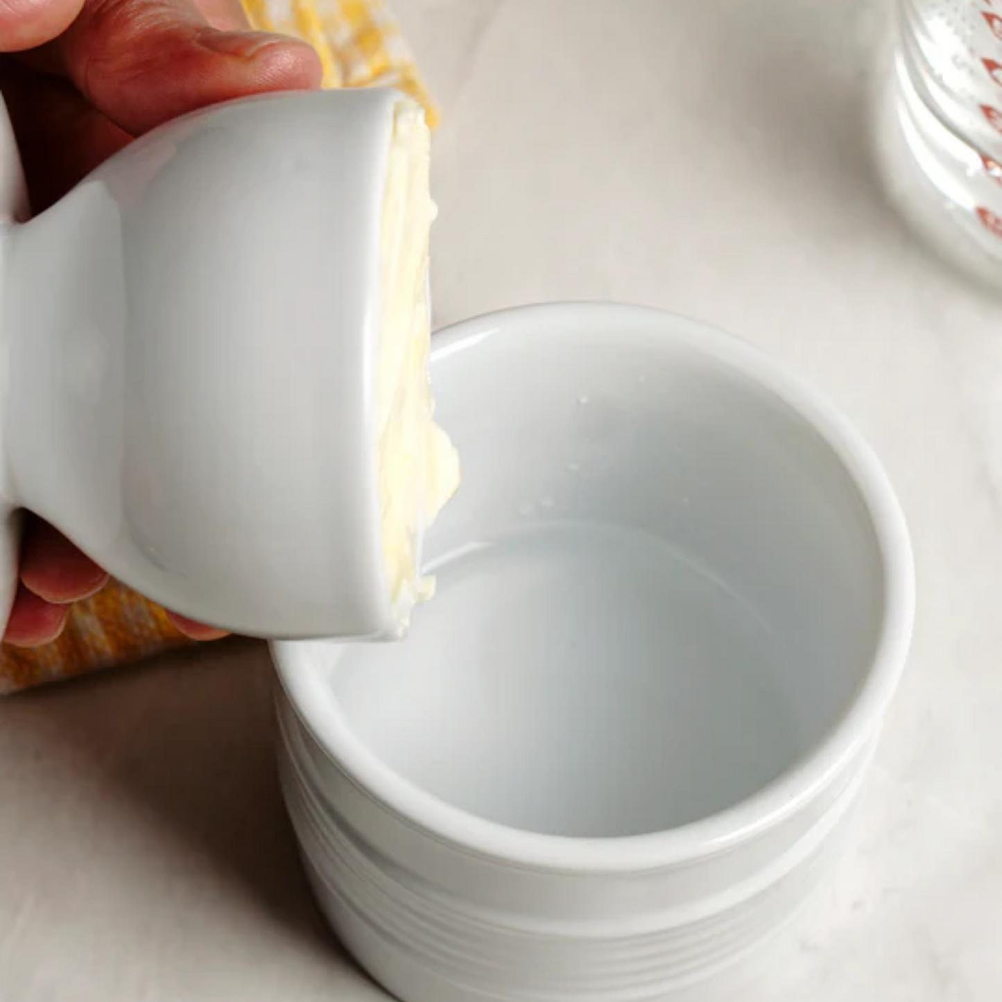 Stoneware Butter Pot