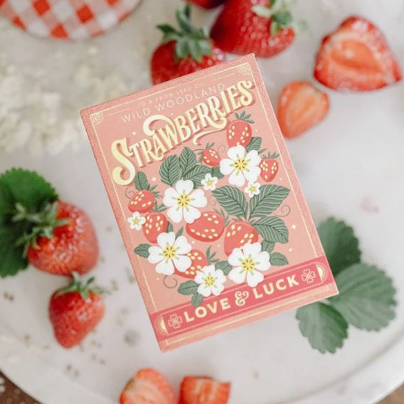Wild Woodland Strawberries - Seed Packet