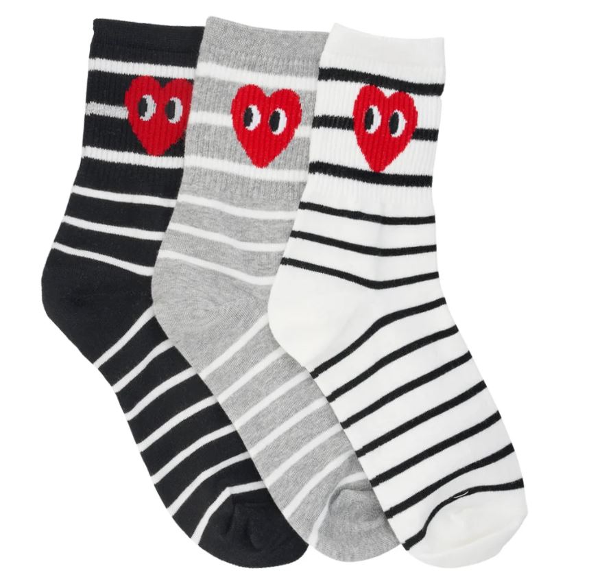 Stripe Eyes Socks