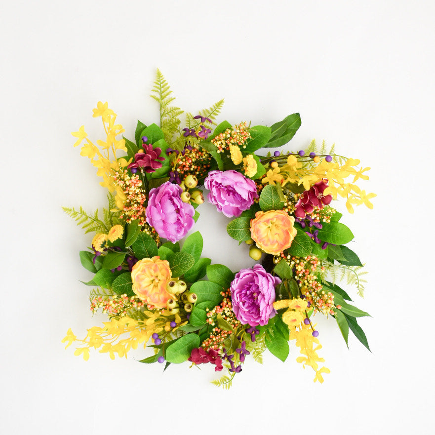 Sunny Blooms Wreath