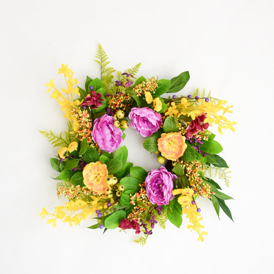 Sunny Blooms Wreath