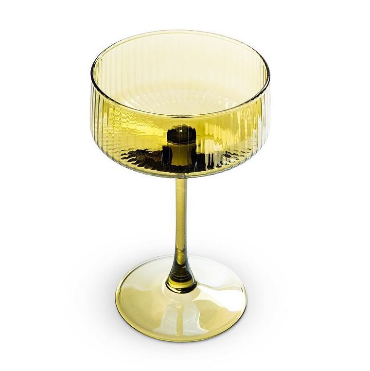 Tight Optic Cocktail Coupe - Set of 4