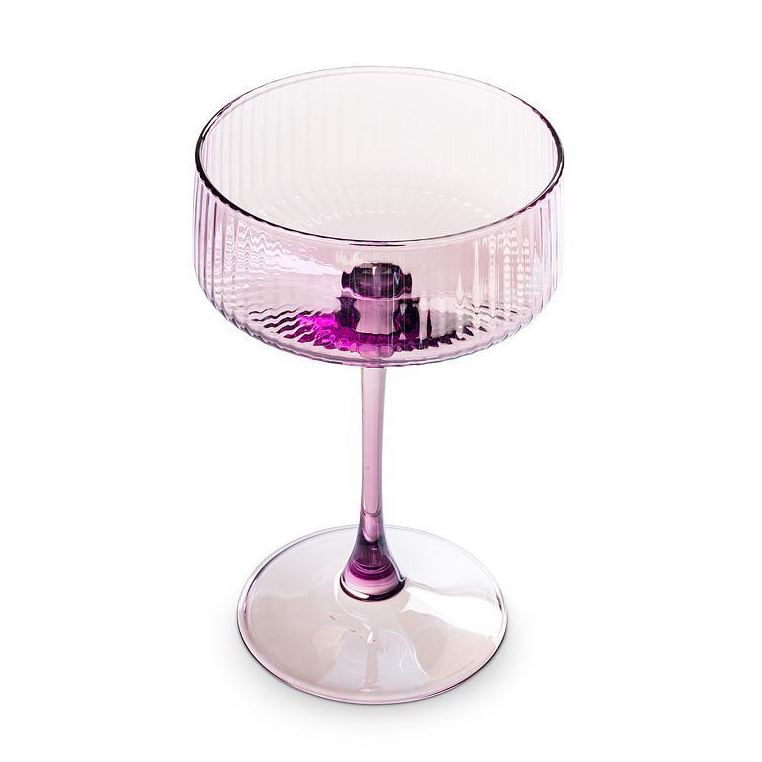 Tight Optic Cocktail Coupe - Set of 4