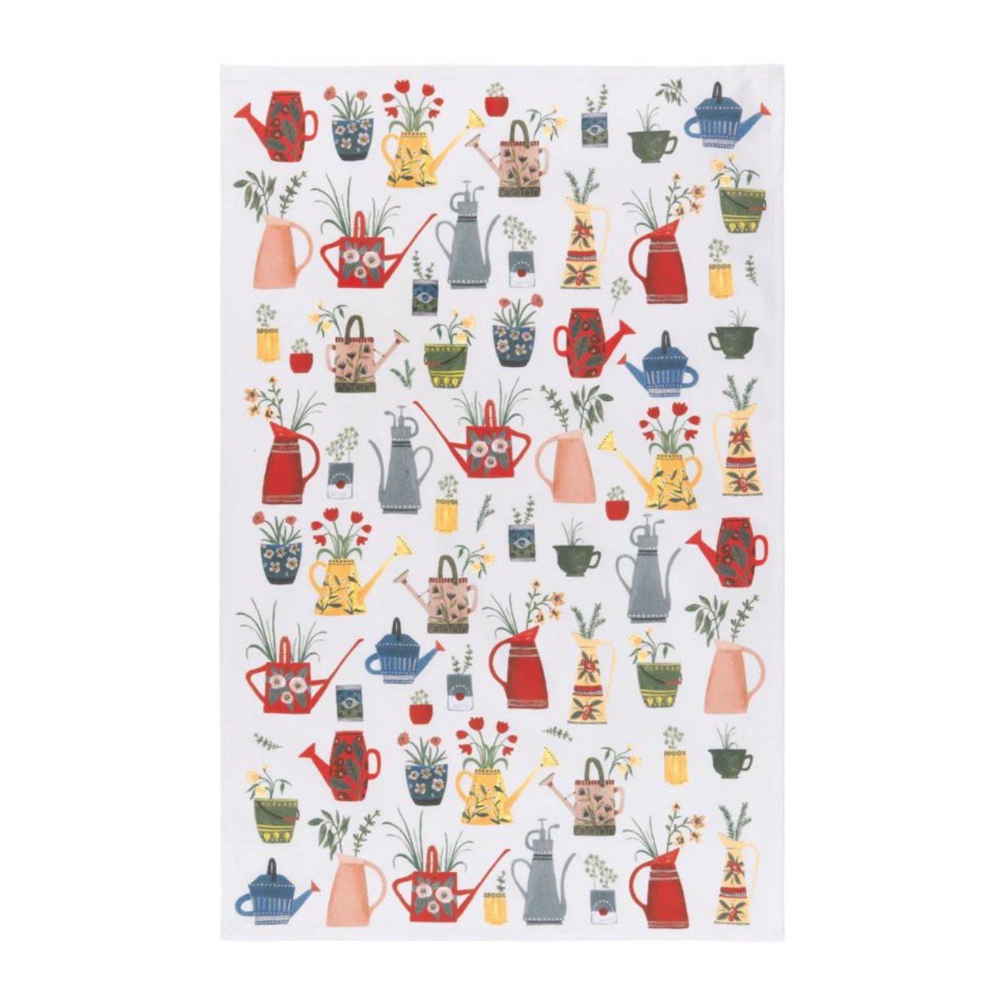 Watering Cans Tea Towel
