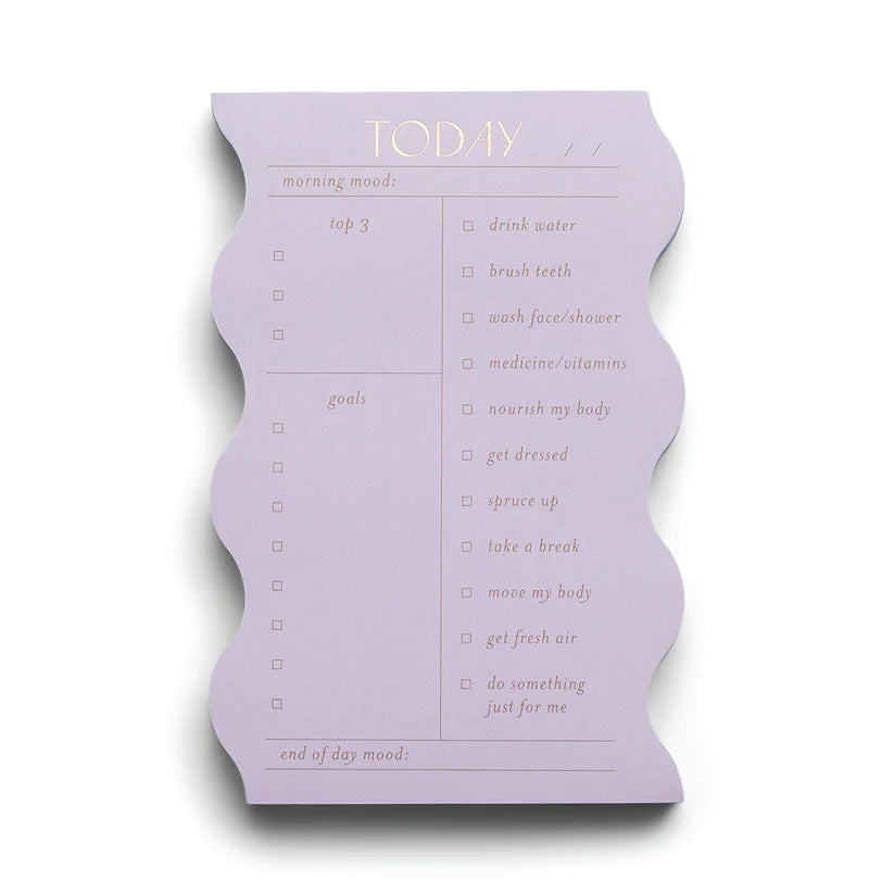 Wavy Daily Notepads
