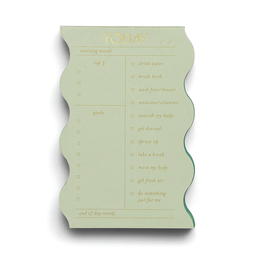 Wavy Daily Notepads