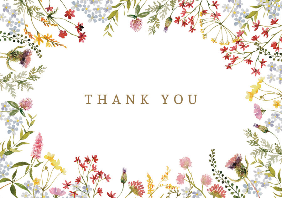 Boxed Thank You Card Set