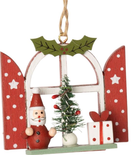 Window Scene Ornaments