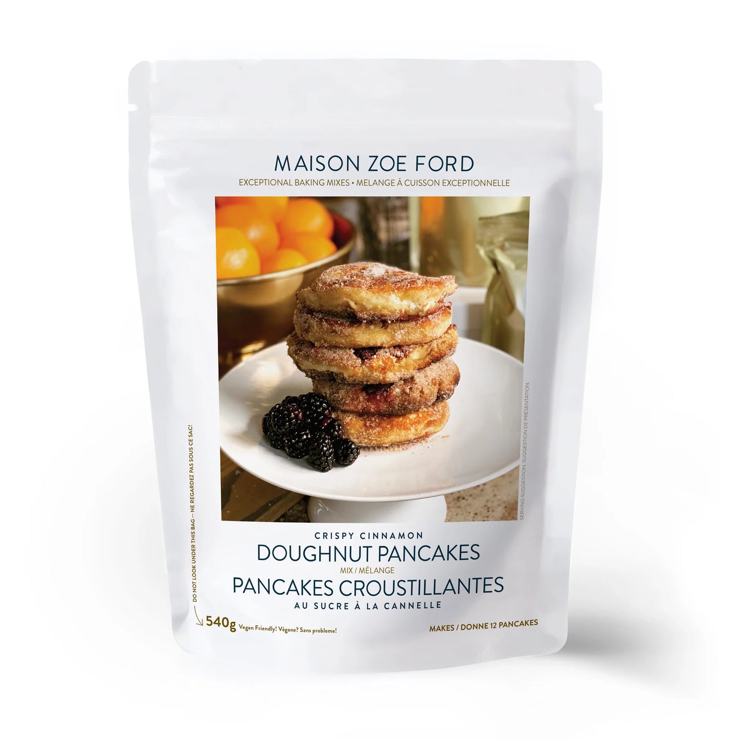 Crispy Cinnamon Doughnut Pancake Mix - Maison Zoe Ford
