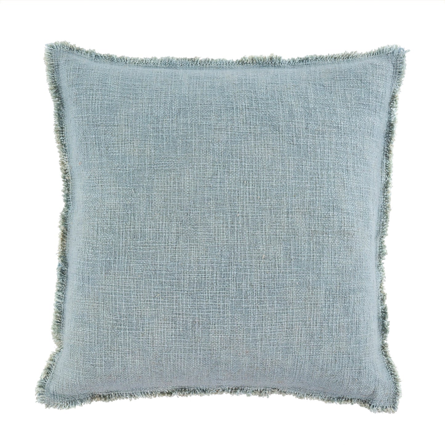 Selena Linen Pillow - Duck Egg
