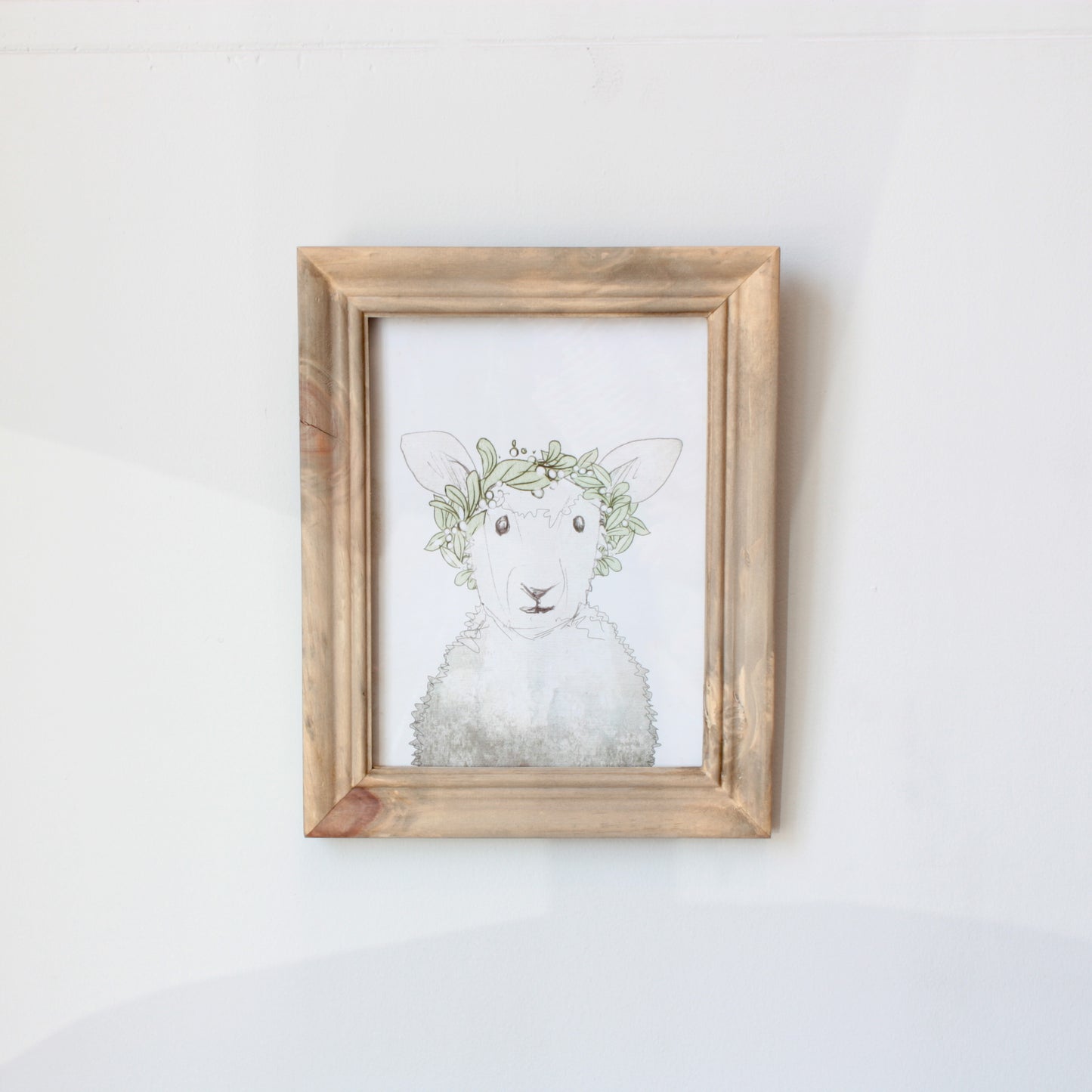 Whimsical Wildlife Prints in Frame