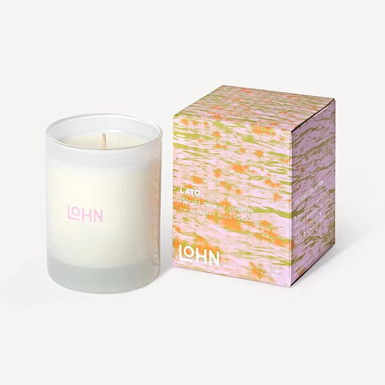 LOHN Scented Candles - Tea, Amber & Spice Road Collections