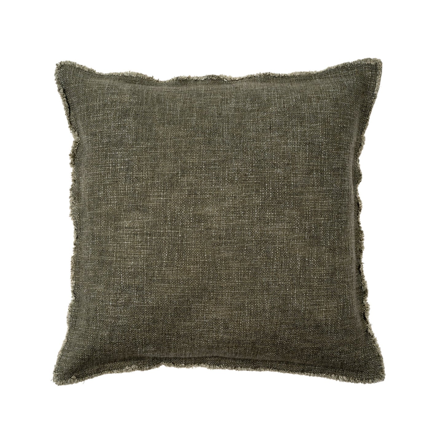 Selena Linen Pillow - Forest