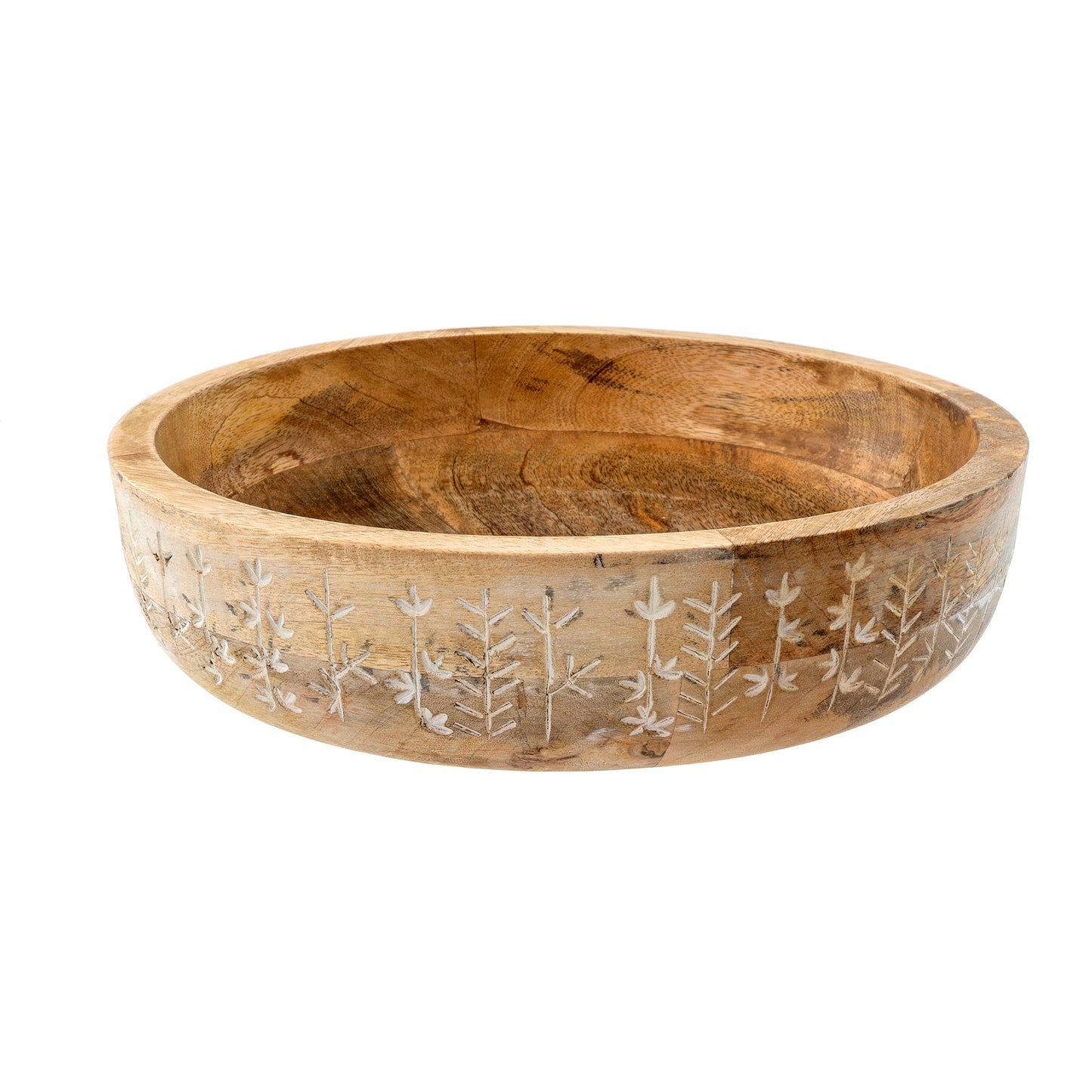 Wooden Wildflower Bowls