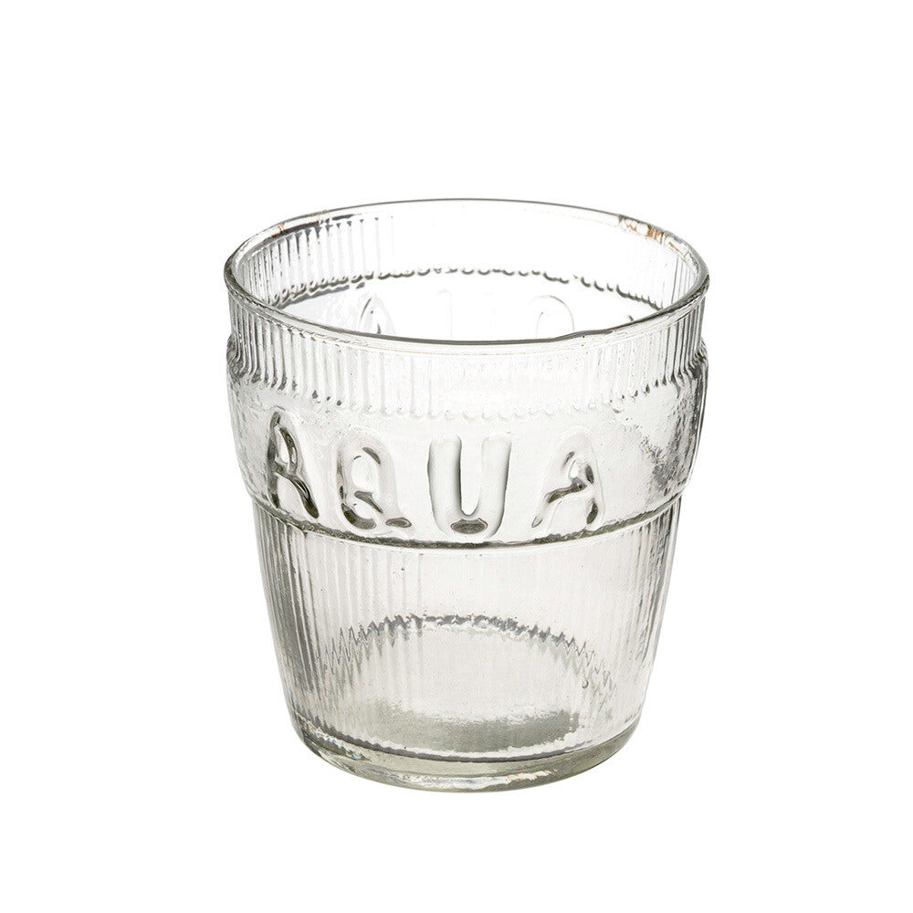 Vintage Water Drinking Glass - Set of 2