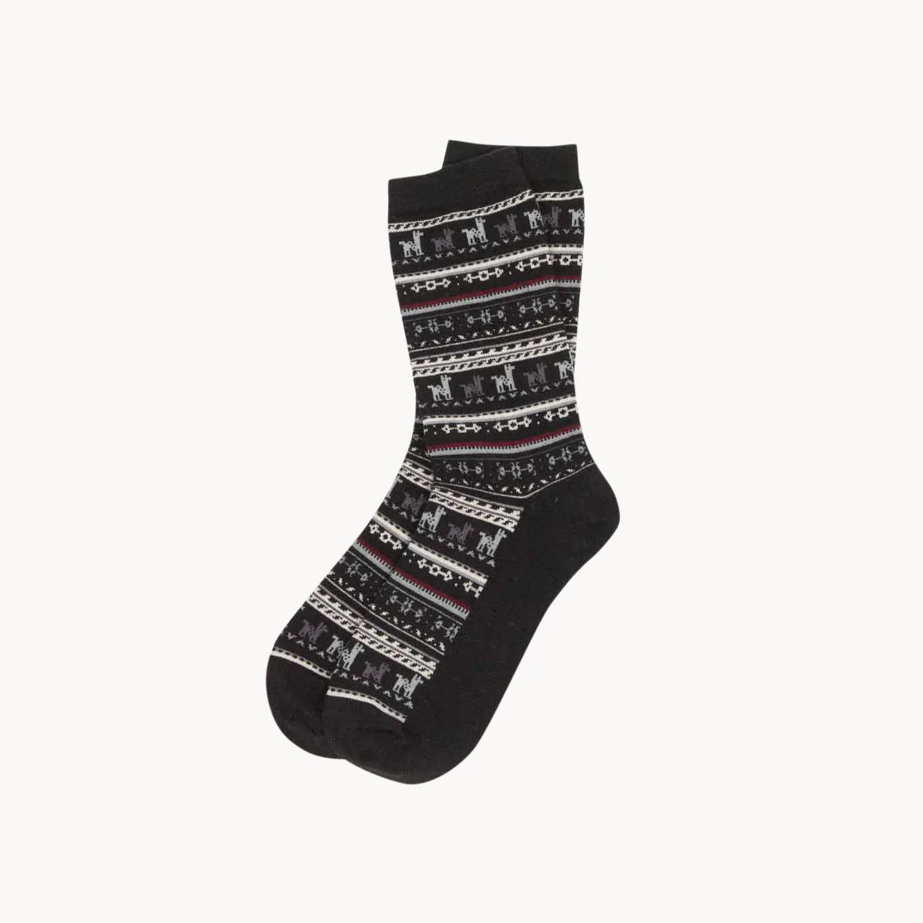Baby Alpaca Print Socks