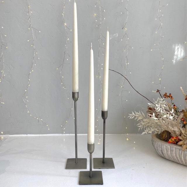Iron Taper Candle Holder