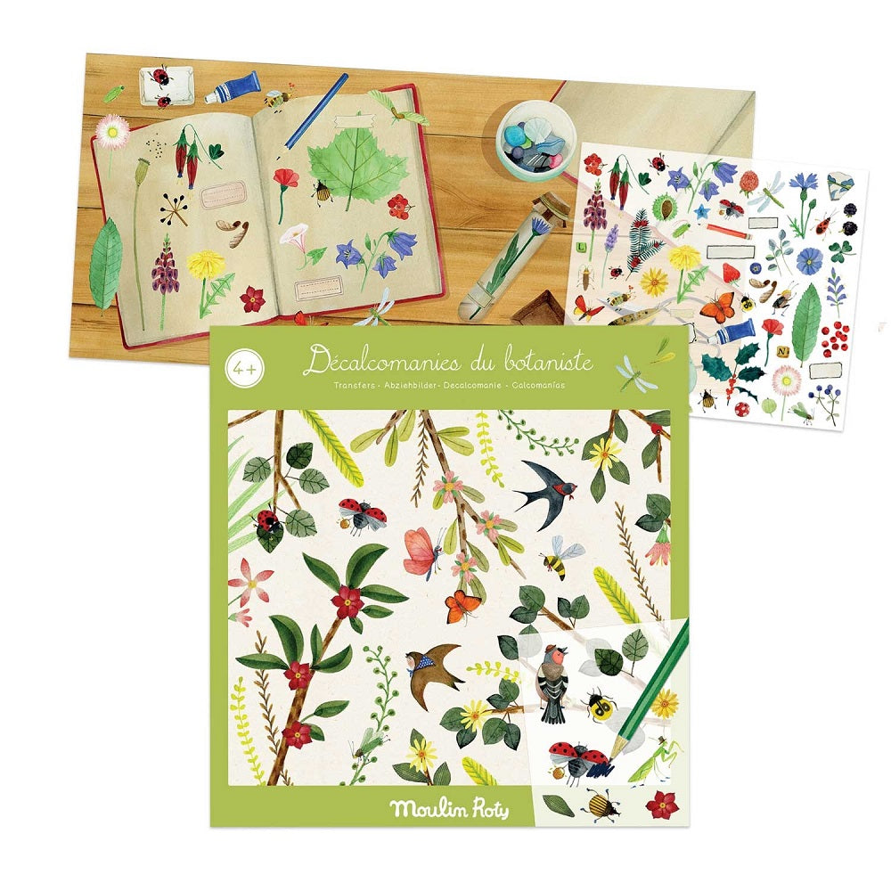 Moulin Roty Botanist Transfer Decals