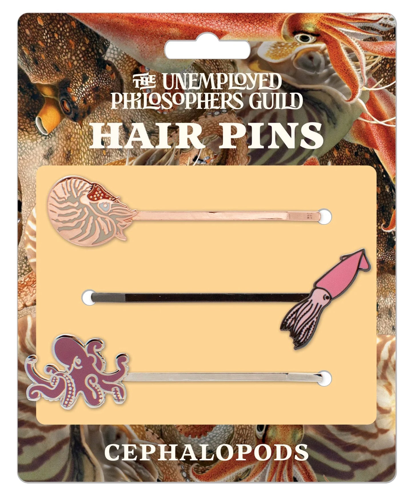 Themed Hair Pins - Sets of 3