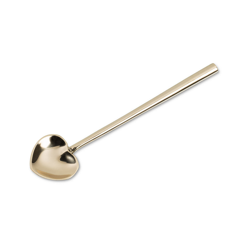 Metal Heart Appetizer Spoons