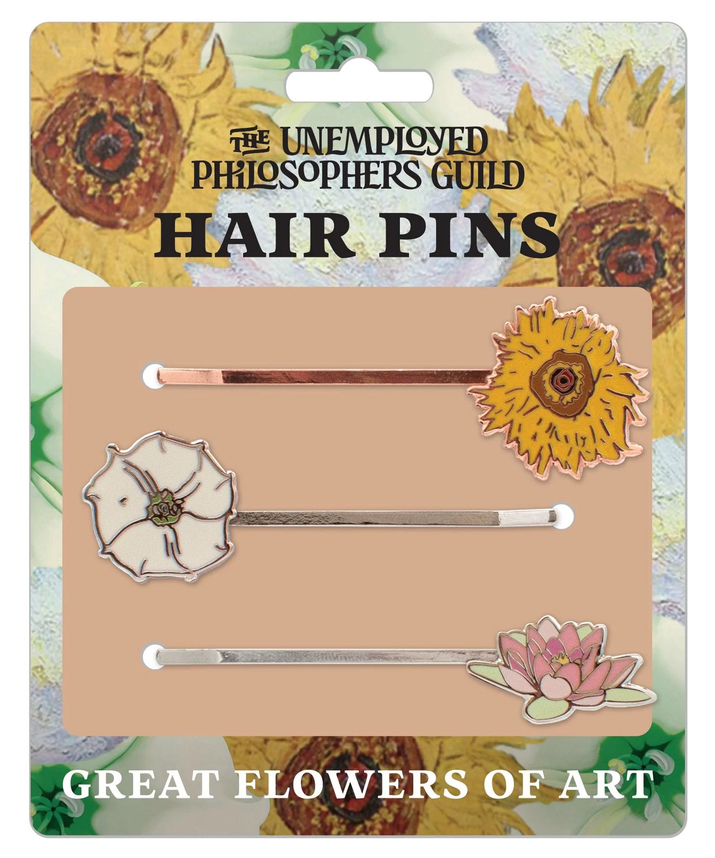 Themed Hair Pins - Sets of 3