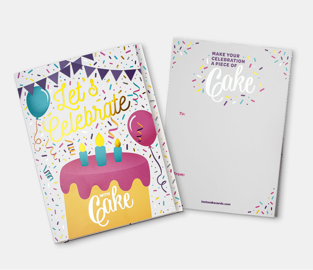 InstaCake Cards - Birthday