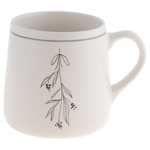 Winter White Printed Mugs
