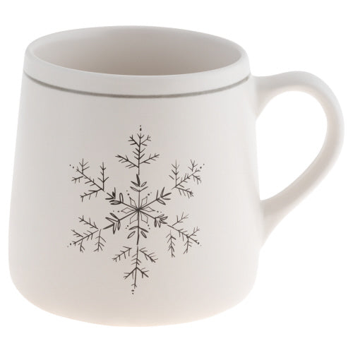 Winter White Printed Mugs