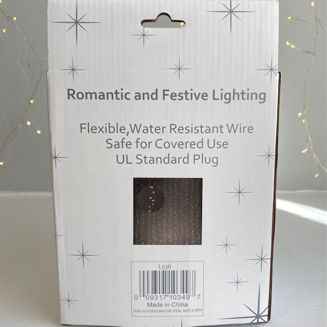 Silver Micro LED String Lights