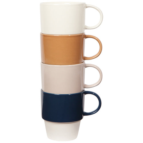 Set of 4 Nesting Mugs