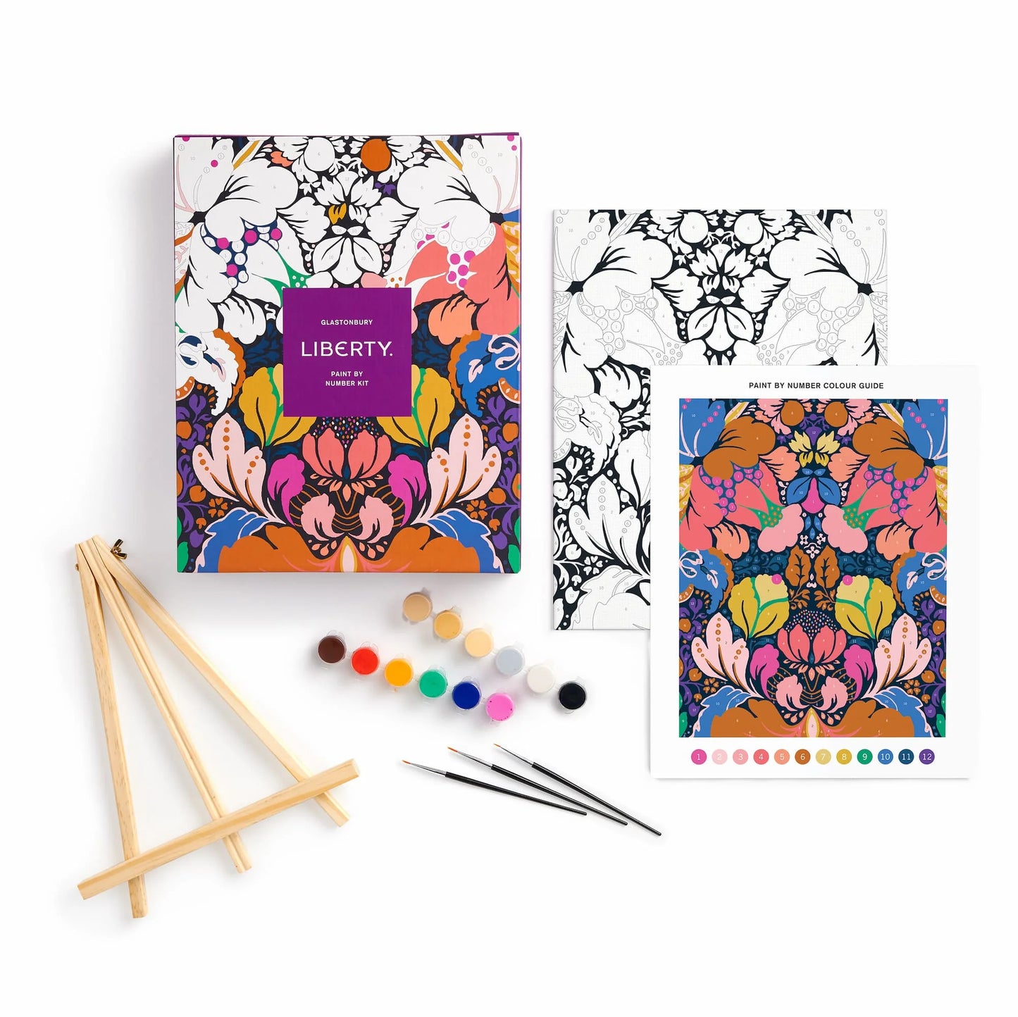 Paint by Numbers Kit - Liberty Glastonbury