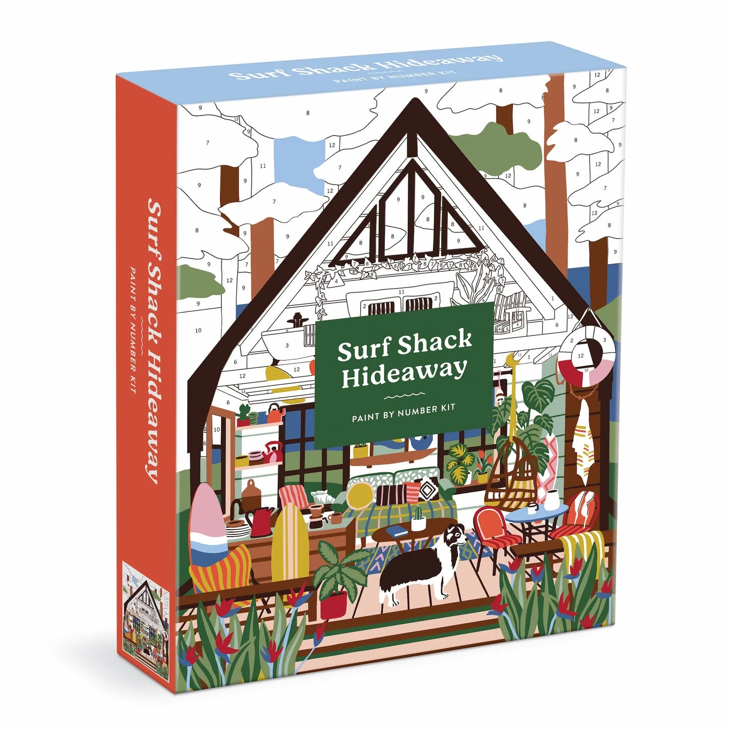 Paint by Numbers Kit - Surf Shack Hideaway