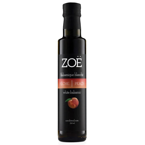 Zoë Peach Infused White Balsamic Vinegar