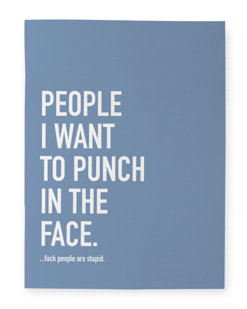 Classy Cards Funny Notebooks