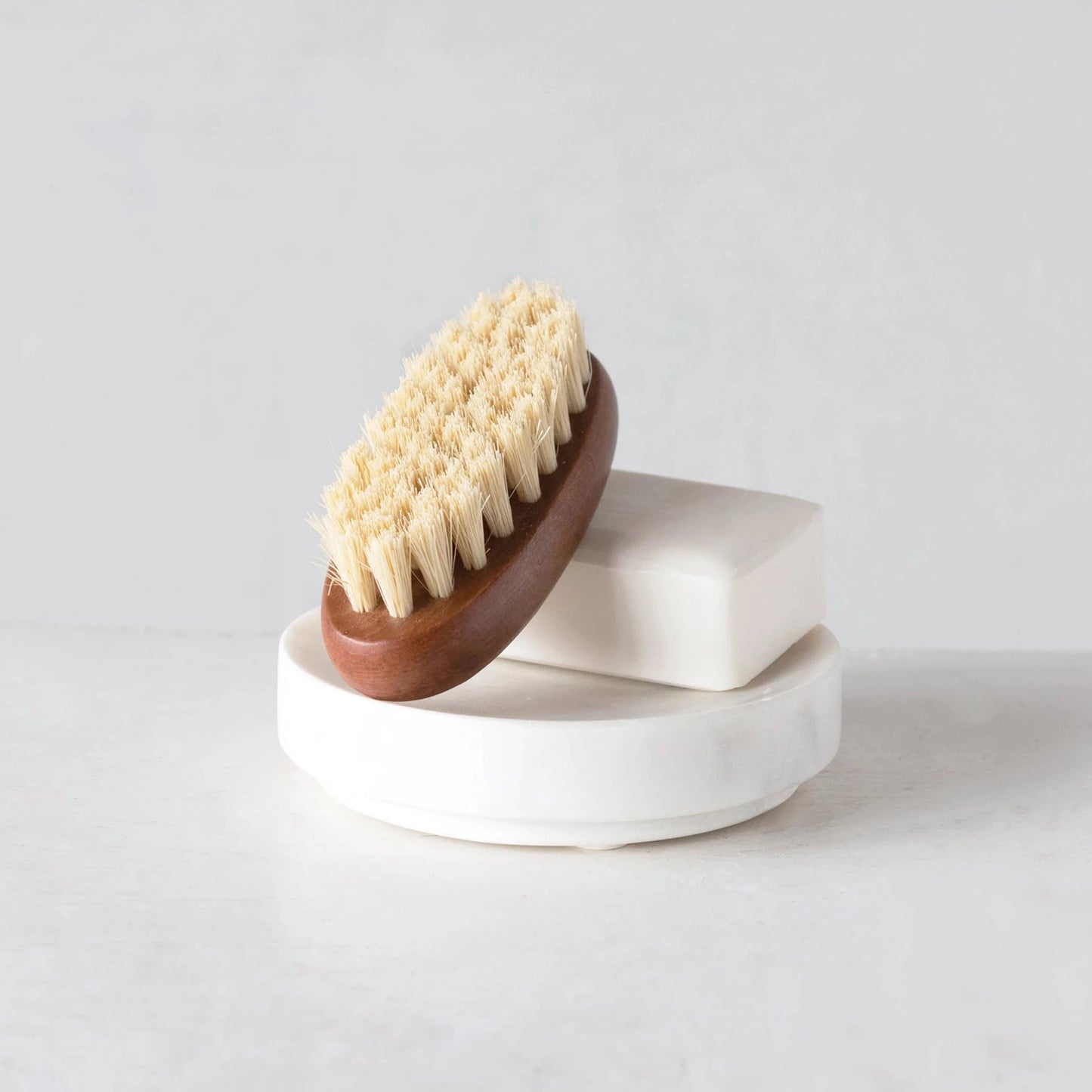 Round Marble Soap Dish