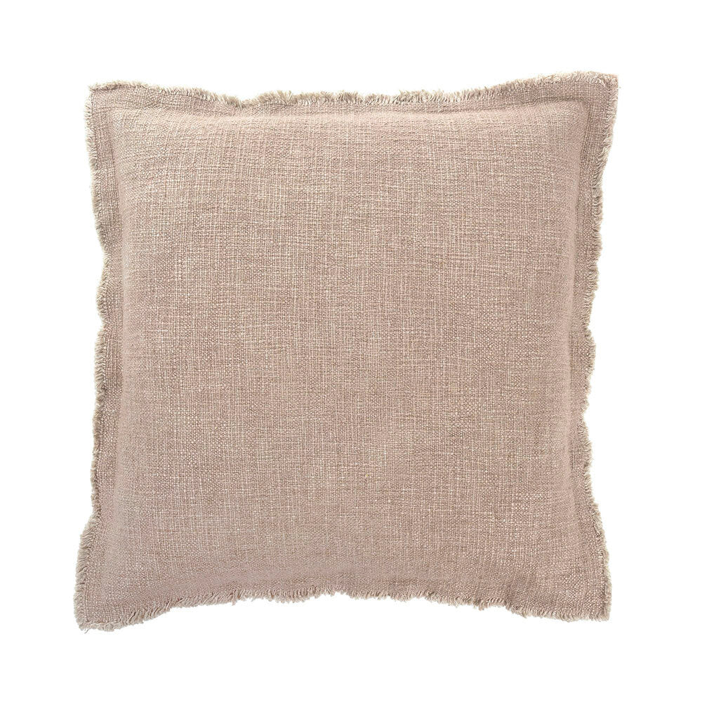 Selena Linen Pillow - Blush