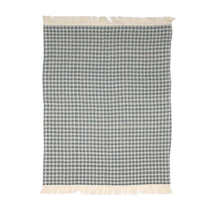 Waffle Fringe Kitchen Towel