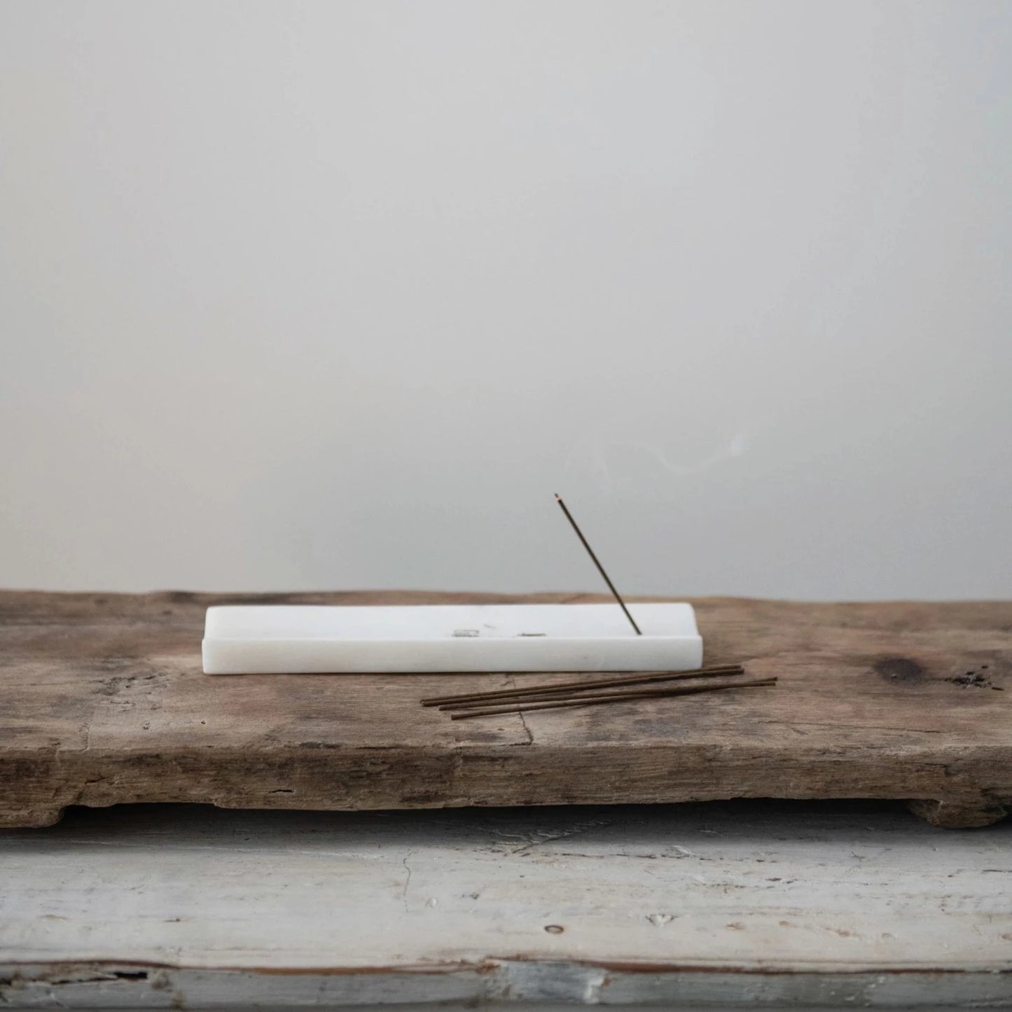 White Marble Incense Holder