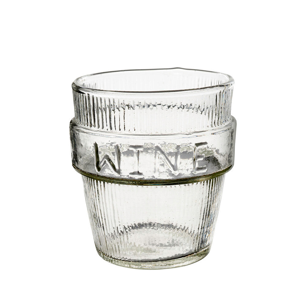 Vintage Wine Drinking Glass - Set of 2