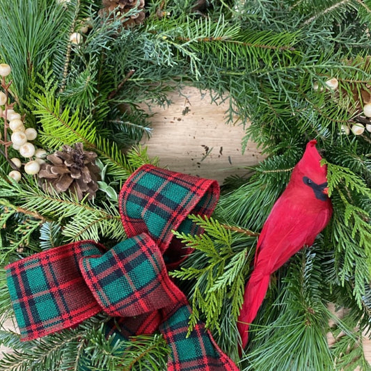 Crafting Festive Joy: Join Us For a Holiday Wreath Workshop