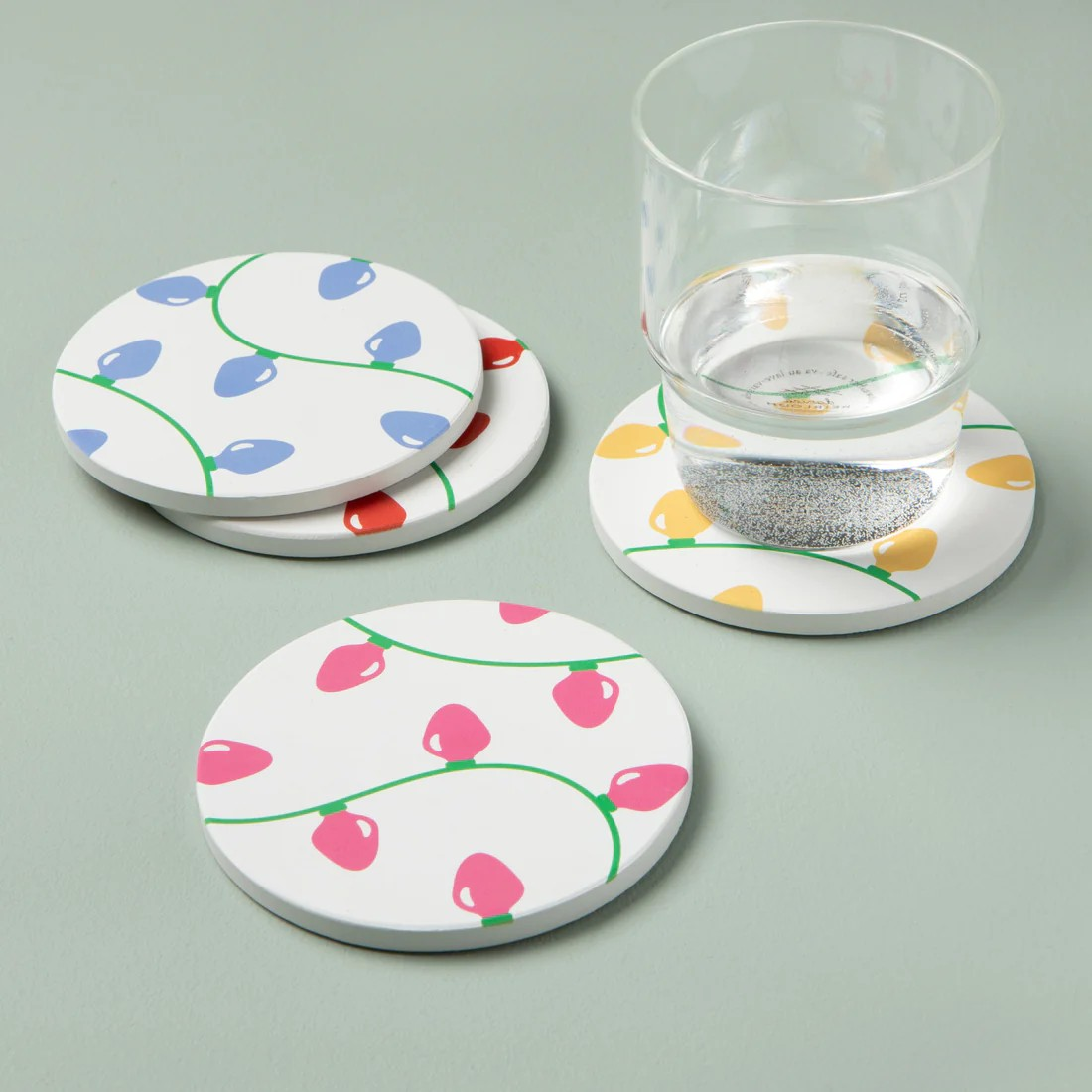 Holiday Glow Soak Up Coasters