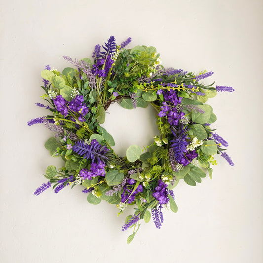 Lavender & Eucalyptus Wreath 24"