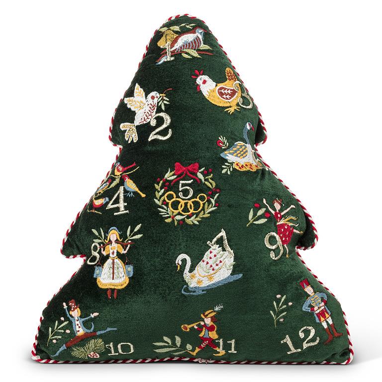 12 Days of Christmas Tree Pillow