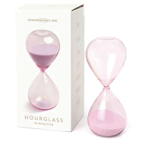 Lilac Hourglass - 15 Minute